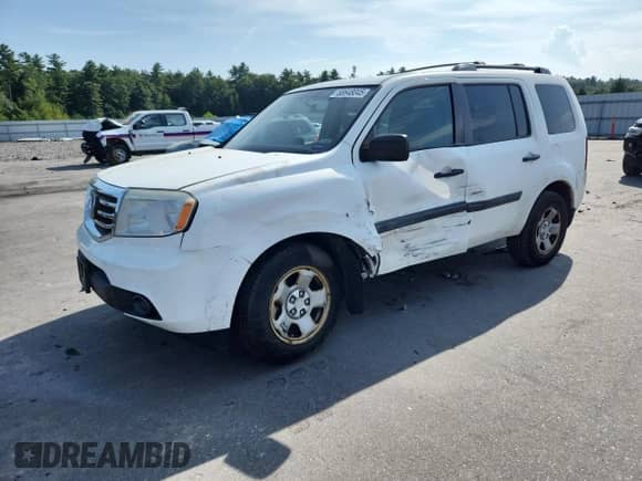 2014 Honda Pilot LX с VIN 5FNYF4H28EB022139, выставлен на аукционе Copart как лот 68648045 с пробегом Не указан миль и Списание • Salvage title. История ставок и продаж доступна на DreamBid. Изображение 1.