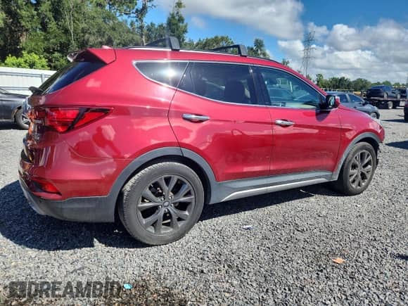 2017 Hyundai Santa Fe Ultimate z VIN 5XYZWDLA2HG426358, wystawiony jako Copart lot #83987885 z przebiegiem 57 806 mil mil oraz Nie do naprawy • Non repairable. Historia ofert i sprzedaży dostępna na DreamBid. Obrazek 3.