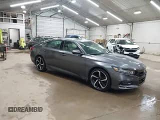 2018 Honda Accord Sport with VIN 1HGCV2E35JA010825, listed as a IAAI auction lot 42672744 with 56,228 mi miles and . Bid and sale history available at DreamBid. Image 1.