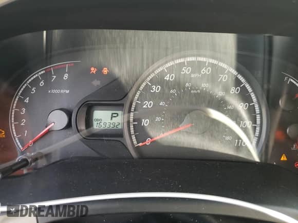 2012 Toyota Sienna LE with VIN 5TDJK3DC2CS033328, listed as a Copart auction lot 62202895 with 169,392 mi miles and Salvage title. Bid and sale history available at DreamBid. Image 9.