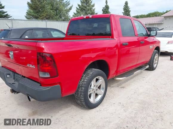 2013 Ram 1500 Express with VIN 1C6RR7KT1DS521355, listed as a IAAI auction lot 43161431 with 175,768 mi miles and . Bid and sale history available at DreamBid. Image 4.