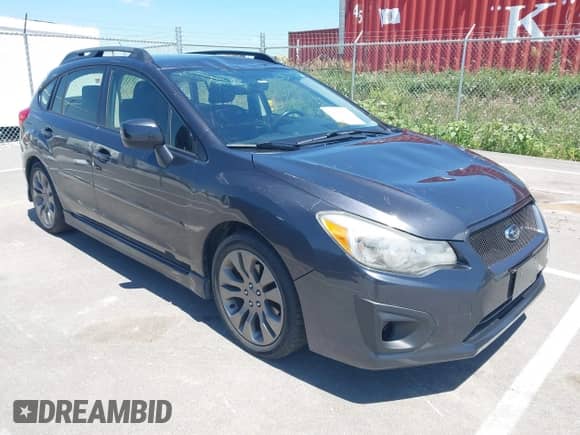 2014 Subaru Impreza Special Sports Premium with VIN JF1GPAL64E8229070, listed as a IAAI auction lot 42620673 with 75,705 mi miles and . Bid and sale history available at DreamBid. Image 1.