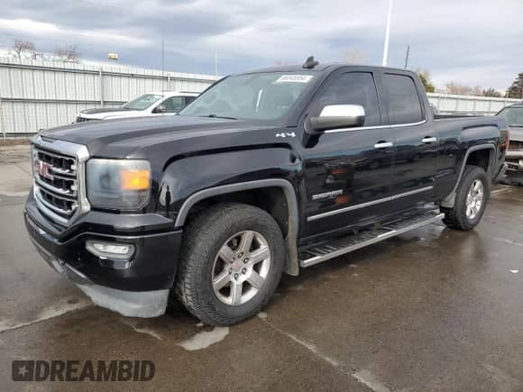 2017 GMC Sierra 1500 SLT z VIN 1GTV2NEJ7HZ348013, wystawiony jako Copart lot #86545954 z przebiegiem 100 463 mil mil oraz Szkoda całkowita • Salvage title. Historia ofert i sprzedaży dostępna na DreamBid. Obrazek 1.