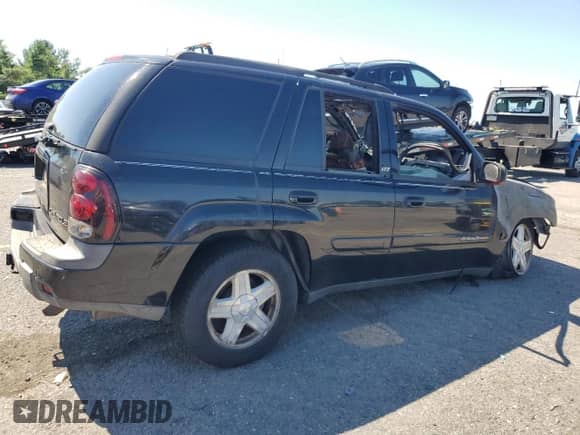 2003 Chevrolet TrailBlazer LT with VIN 1GNDT13SX32287343, listed as a Copart auction lot 69604705 with Not provided miles and Salvage title. Bid and sale history available at DreamBid. Image 3.