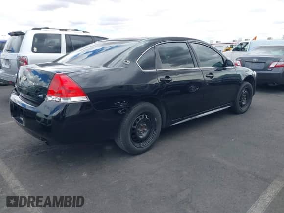 2012 Chevrolet Impala Police Police with VIN 2G1WD5E30C1149797, listed as a IAAI auction lot 41936522 with 171,487 mi miles and . Bid and sale history available at DreamBid. Image 4.