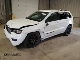 2017 Jeep Grand Cherokee Altitude with VIN 1C4RJFAG2HC861905, listed as a Copart auction lot 71153075 with 87,105 mi miles and Salvage title. Bid and sale history available at DreamBid. Image 1.