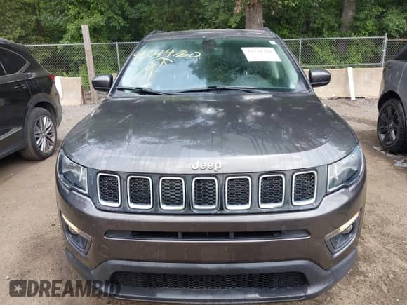 2021 Jeep Compass Altitude with VIN 3C4NJCBB1MT518615, listed as a IAAI auction lot 42244760 with 82,609 mi miles and . Bid and sale history available at DreamBid. Image 12.