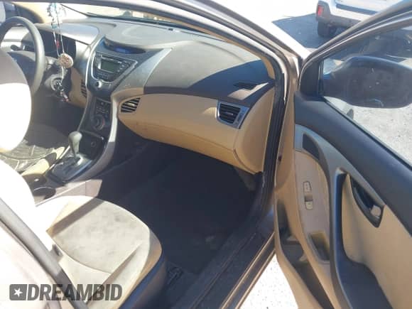 2013 Hyundai Elantra GLS with VIN 5NPDH4AE1DH178018, listed as a IAAI auction lot 43601097 with 191,145 mi miles and . Bid and sale history available at DreamBid. Image 5.