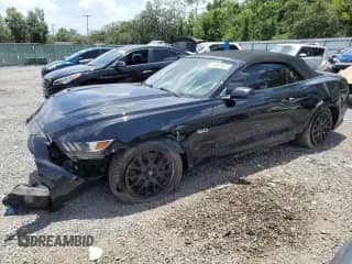2016 Ford Mustang GT Premium с VIN 1FATP8FF1G5296023, выставлен на аукционе Copart как лот 60981925 с пробегом 100 109 миль миль и Списание • Salvage title. История ставок и продаж доступна на DreamBid. Изображение 1.