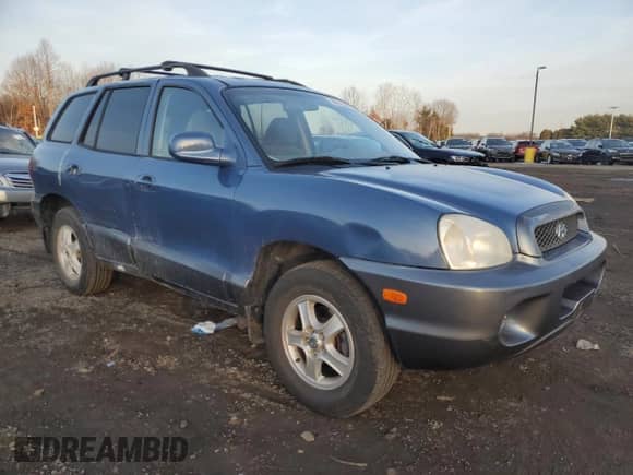 2003 Hyundai Santa Fe z VIN KM8SB12B43U392433, wystawiony jako Copart lot #86376144 z przebiegiem 231 989 mil mil oraz Szkoda całkowita • Salvage title. Historia ofert i sprzedaży dostępna na DreamBid. Obrazek 4.