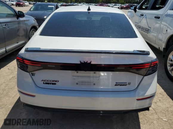 2023 Honda Accord Sport-L with VIN 1HGCY2F79PA044980, listed as a Copart auction lot 69043575 with 40,351 mi miles and Salvage title. Bid and sale history available at DreamBid. Image 6.