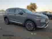 2023 Hyundai Santa Fe Blue with VIN 5NMS2DA11PH023024, listed as a Copart auction lot 52204065 with 10,074 mi miles and Salvage title. Bid and sale history available at DreamBid. Image 4.