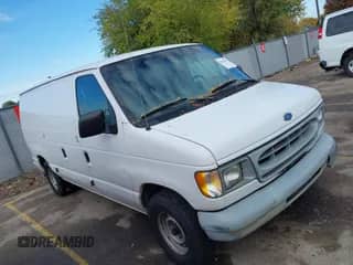 1999 Ford Econoline Cargo with VIN 1FTRE1423XHC31917, listed as a IAAI auction lot 43470263 with 182,154 mi miles and . Bid and sale history available at DreamBid. Image 1.