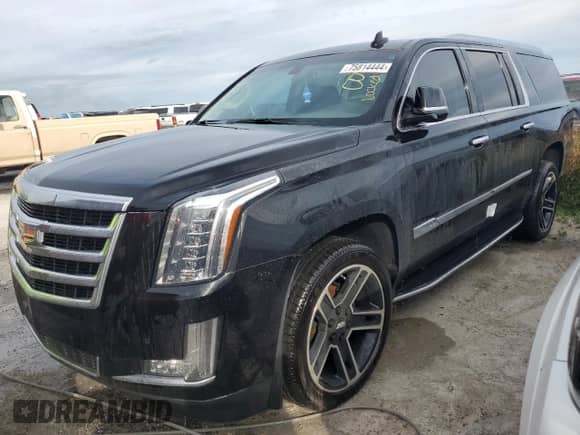 2019 Cadillac Escalade ESV z VIN 1GYS3GKJ9KR350198, wystawiony jako Copart lot #75814444 z przebiegiem Nie podano mil oraz Nie do naprawy • Non repairable. Historia ofert i sprzedaży dostępna na DreamBid. Obrazek 1.