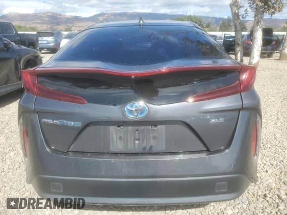 2021 Toyota Prius LE with VIN JTDKAMFP2M3180443, listed as a Copart auction lot 71934795 with Not provided miles and Salvage title. Bid and sale history available at DreamBid. Image 6.