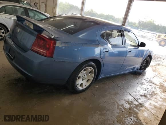 2007 Dodge Charger with VIN 2B3KA43R87H687551, listed as a Copart auction lot 83825195 with 165,273 mi miles and Salvage title. Bid and sale history available at DreamBid. Image 3.