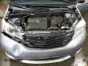 2012 Toyota Sienna with VIN 5TDZK3DC3CS240569, listed as a Copart auction lot 63664415 with 129,329 mi miles and Salvage title. Bid and sale history available at DreamBid. Image 12.