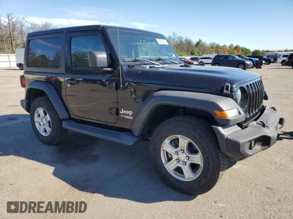 2019 Jeep Wrangler Sport S z VIN 1C4GJXAG6KW645168, wystawiony jako Copart lot #70653485 z przebiegiem 46 677 mil mil oraz Szkoda całkowita • Salvage title. Historia ofert i sprzedaży dostępna na DreamBid. Obrazek 4.