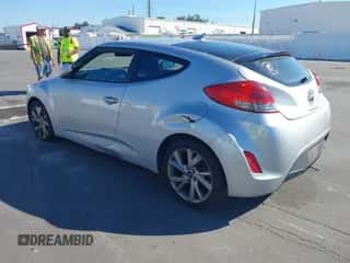 2016 Hyundai Veloster with VIN KMHTC6AD1GU275559, listed as a IAAI auction lot 43450360 with 184,118 mi miles and . Bid and sale history available at DreamBid. Image 3.