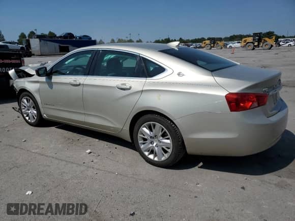 2015 Chevrolet Impala LS с VIN 2G11Z5SLXF9275719, выставлен на аукционе Copart как лот 80202755 с пробегом 165 325 миль миль и Списание • Salvage title. История ставок и продаж доступна на DreamBid. Изображение 2.