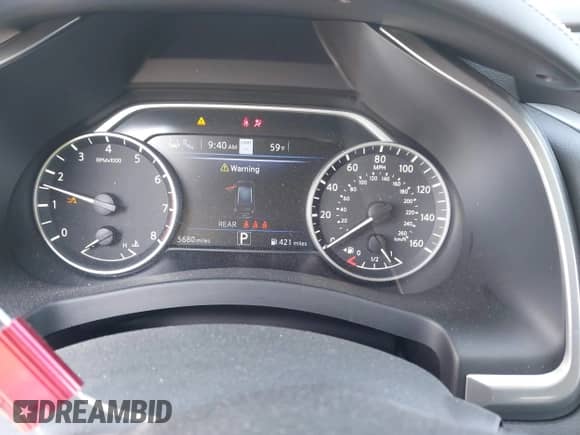 2024 Nissan Murano Platinum with VIN 5N1AZ2DS6RC109961, listed as a IAAI auction lot 42342337 with 5,680 mi miles and . Bid and sale history available at DreamBid. Image 7.