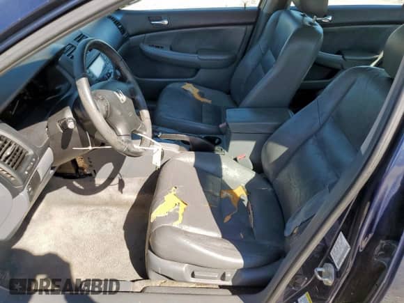 2007 Honda Accord EX-L with VIN 1HGCM56827A153657, listed as a Copart auction lot 81913155 with 147,154 mi miles and Salvage title. Bid and sale history available at DreamBid. Image 7.