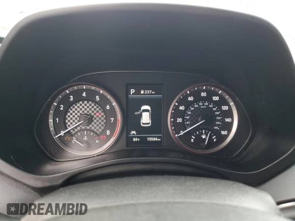 2020 Hyundai Veloster 2.0 z VIN KMHTG6AF7LU030068, wystawiony jako Copart lot #49342693 z przebiegiem 15 584 mil mil oraz . Historia ofert i sprzedaży dostępna na DreamBid. Obrazek 9.