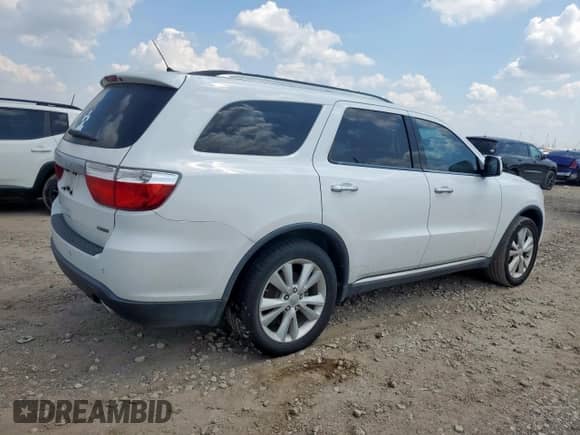2013 Dodge Durango Crew with VIN 1C4RDHDG4DC517940, listed as a Copart auction lot 80555225 with 177,840 mi miles and Clean title. Bid and sale history available at DreamBid. Image 3.