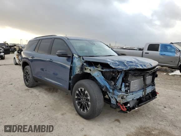 2024 Chevrolet Traverse AWD Z71 z VIN 1GNEVJKS7RJ197307, wystawiony jako Copart lot #51762245 z przebiegiem Nie podano mil oraz Szkoda całkowita • Salvage title. Historia ofert i sprzedaży dostępna na DreamBid. Obrazek 4.