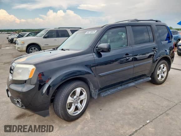 2012 Honda Pilot EX z VIN 5FNYF3H44CB014810, wystawiony jako Copart lot #68716525 z przebiegiem 176 733 mil mil oraz Czysty tytuł • Clean title. Historia ofert i sprzedaży dostępna na DreamBid. Obrazek 1.