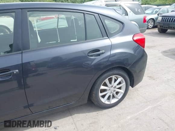 2012 Subaru Impreza Premium with VIN JF1GPAC6XCG243512, listed as a IAAI auction lot 42315805 with 160,080 mi miles and . Bid and sale history available at DreamBid. Image 6.