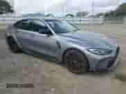 2022 BMW M3 Competition xDrive with VIN WBS43AY02NFN09815, listed as a Copart auction lot 51021705 with 31,123 mi miles and Salvage title. Bid and sale history available at DreamBid. Image 4.