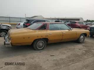 1975 Chevrolet Caprice с VIN 1N39Y5S114374, выставлен на аукционе Copart как лот 59376965 с пробегом 62 781 миль миль и Чистый • Clean title. История ставок и продаж доступна на DreamBid. Изображение 3.