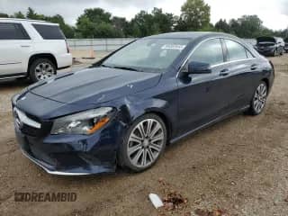 2017 Mercedes-Benz CLA 250 with VIN WDDSJ4GB2HN471348, listed as a Copart auction lot 69302645 with 107,875 mi miles and Salvage title. Bid and sale history available at DreamBid. Image 1.