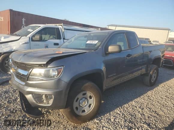 2018 Chevrolet Colorado 2WD Work Truck with VIN 1GCHSBEA5J1304060, listed as a Copart auction lot 77826014 with 100,539 mi miles and Salvage title. Bid and sale history available at DreamBid. Image 1.