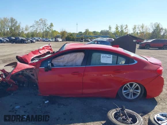 2016 Chevrolet Cruze LT с VIN 1G1BE5SM6G7291931, выставлен на аукционе IAAI как лот 43372665 с пробегом Не указан миль и . История ставок и продаж доступна на DreamBid. Изображение 14.