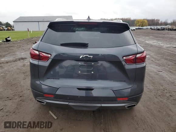 2022 Chevrolet Blazer Premier с VIN 3GNKBFRS7NS136546, выставлен на аукционе Copart как лот 81519594 с пробегом 34 151 миль миль и Списание • Salvage title. История ставок и продаж доступна на DreamBid. Изображение 6.