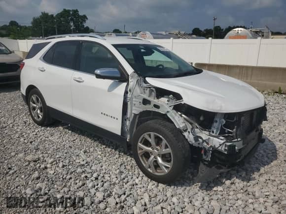 2019 Chevrolet Equinox Premier with VIN 2GNAXNEV8K6220926, listed as a Copart auction lot 64214765 with 131,046 mi miles and Salvage title. Bid and sale history available at DreamBid. Image 4.