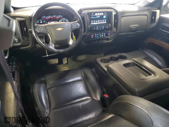 2017 Chevrolet Silverado 1500 LTZ with VIN 1GCVKSEC1HZ360805, listed as a Copart auction lot 55312555 with 80,086 mi miles and Salvage title. Bid and sale history available at DreamBid. Image 8.