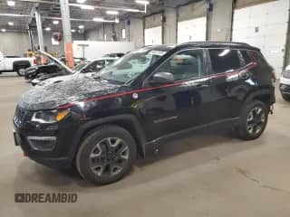 2018 Jeep Compass Trailhawk с VIN 3C4NJDDB5JT367132, выставлен на аукционе Copart как лот 84567535 с пробегом 136 876 миль миль и Списание • Salvage title. История ставок и продаж доступна на DreamBid. Изображение 1.