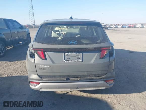 2025 Hyundai Tucson SE with VIN 5NMJA3DE2SH497161, listed as a IAAI auction lot 41669888 with 3,786 mi miles and . Bid and sale history available at DreamBid. Image 16.