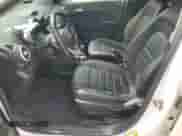 2015 Chevrolet Sonic RS with VIN 1G1JH6SB1F4154063, listed as a Copart auction lot 81189525 with 136,030 mi miles and Salvage title. Bid and sale history available at DreamBid. Image 7.