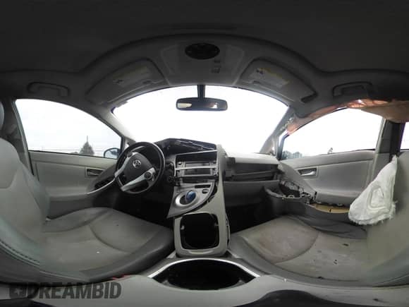 2012 Toyota Prius One with VIN JTDKN3DU6C1486594, listed as a IAAI auction lot 41654136 with 261,107 mi miles and . Bid and sale history available at DreamBid. Image 18.