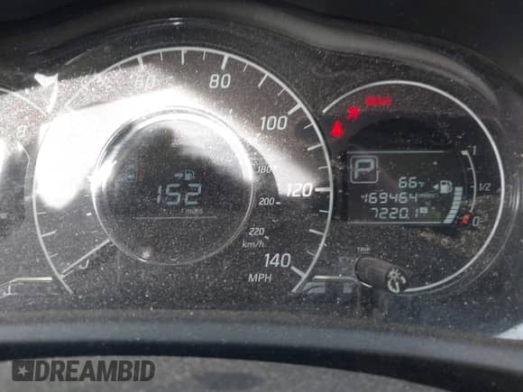 2015 Nissan Note S Plus with VIN 3N1CE2CP2FL424782, listed as a IAAI auction lot 43533075 with 169,464 mi miles and . Bid and sale history available at DreamBid. Image 7.