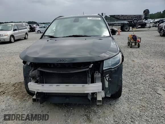 2019 Jeep Compass Altitude with VIN 3C4NJCBBXKT715389, listed as a Copart auction lot 71469425 with 113,260 mi miles and Salvage title. Bid and sale history available at DreamBid. Image 15.