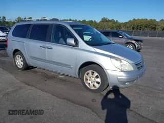 2007 Hyundai Entourage GLS z VIN KNDMC233476021631, wystawiony jako IAAI lot #43497650 z przebiegiem 130 604 mil mil oraz . Historia ofert i sprzedaży dostępna na DreamBid. Obrazek 1.