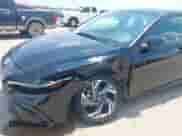 2025 Hyundai Elantra Blue with VIN KMHLM4DJ6SU133073, listed as a IAAI auction lot 42933976 with 6,503 mi miles and . Bid and sale history available at DreamBid. Image 6.