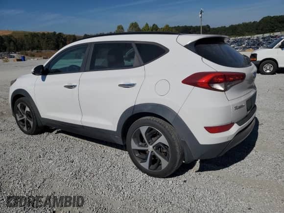 2016 Hyundai Tucson Sport with VIN KM8J33A20GU162769, listed as a Copart auction lot 87018905 with 90,033 mi miles and Clean title. Bid and sale history available at DreamBid. Image 2.