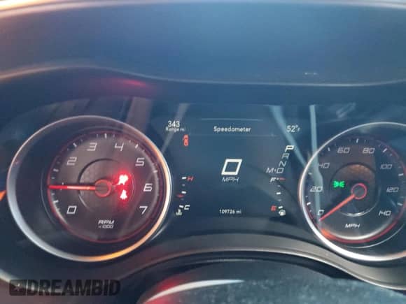 2017 Dodge Charger SE with VIN 2C3CDXBG4HH520802, listed as a Copart auction lot 86647755 with 109,726 mi miles and Salvage title. Bid and sale history available at DreamBid. Image 9.