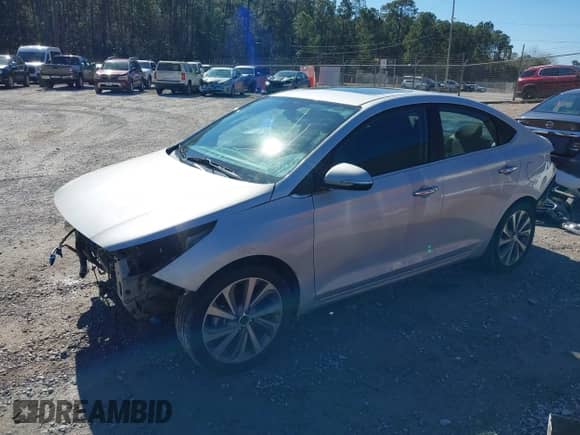 2021 Hyundai Accent Limited с VIN 3KPC34A62ME134438, выставлен на аукционе IAAI как лот 41412917 с пробегом 140 547 миль миль и . История ставок и продаж доступна на DreamBid. Изображение 22.